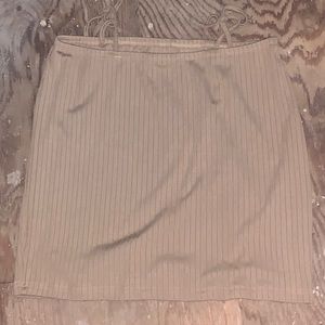 Medium sized, mid skirt from shein. Beige/Tan colour